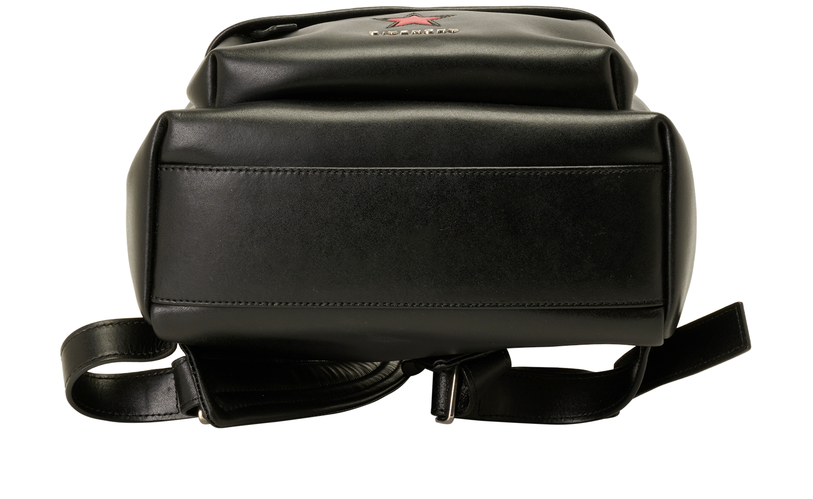 Medium Star Backpack, &pound;250, Handbags, Black, Leather, Top view
